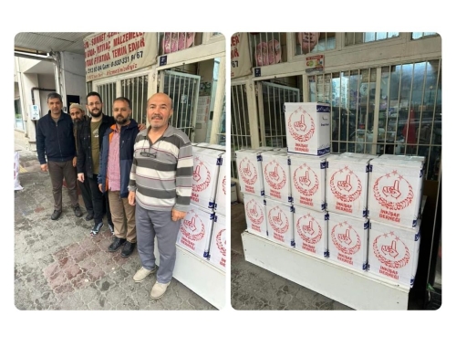 İhtiyaç Sahibi Vatandaşlarımıza Gıda Yardımı Yaptı