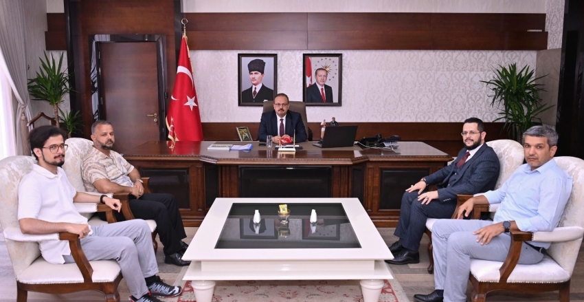 Yeni Atanan Valimiz Yakup CANBOLAT Beyefendiyi Makamında Ziyaret Ettik