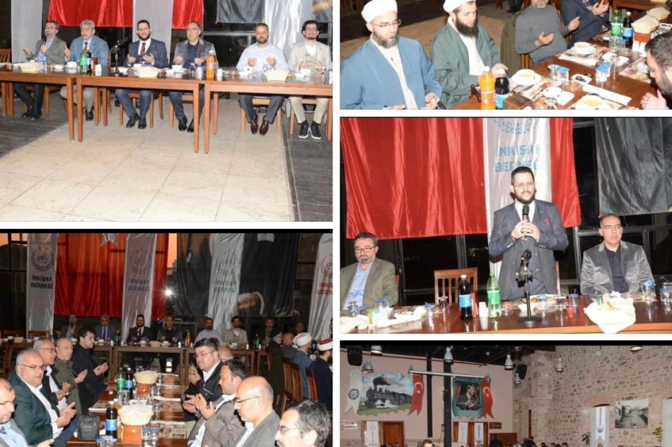 Nazilli İnkişaf Derneği'nden iftar yemeği