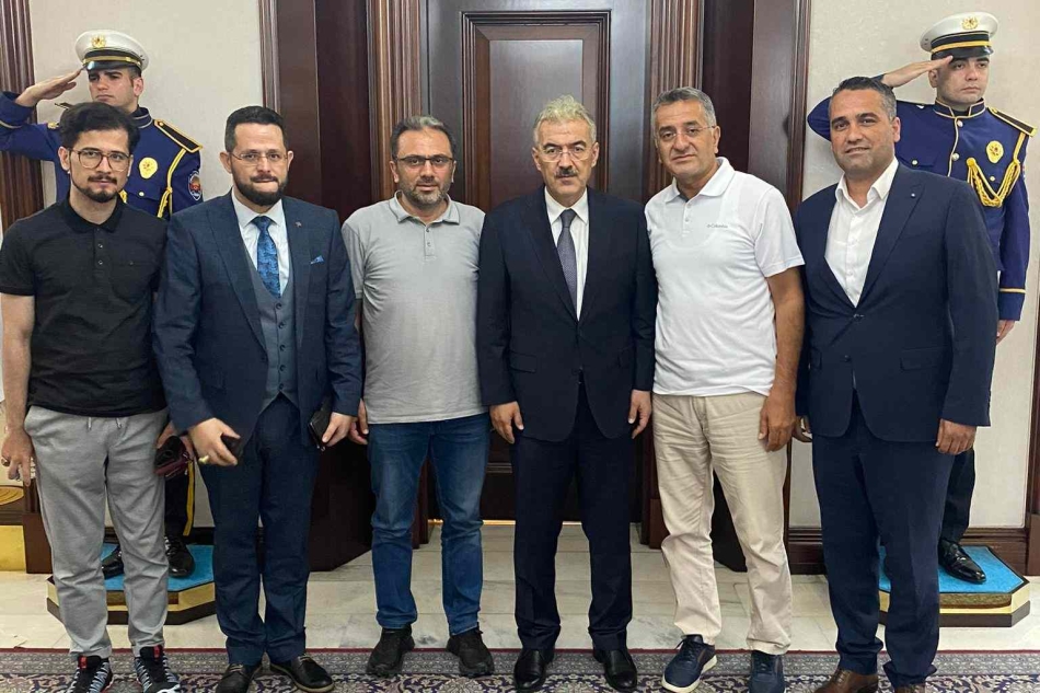 Emniyet Genel Müdürü Vali Erol Ayyıldız Ağabeyimi Dostlarla Ziyaret Ettik
